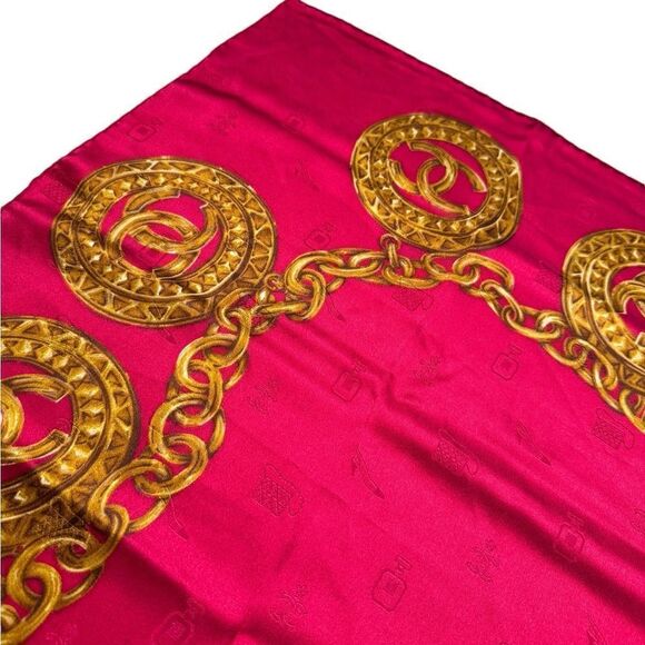 Chanel Silk Scarf - Picture 3 of 6